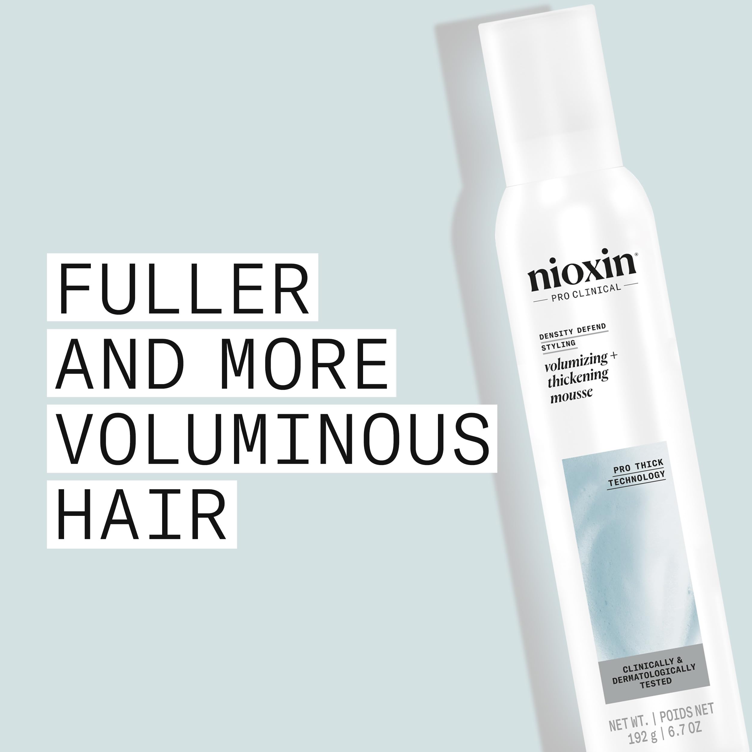 Nioxin Volumizing Reflectives Bodifying Foam 6.8oz
